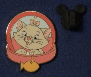 Marie Cat Collar Magical Mystery Pin Series 5 Aristocats Pin # 95733 - Picture 1 of 2