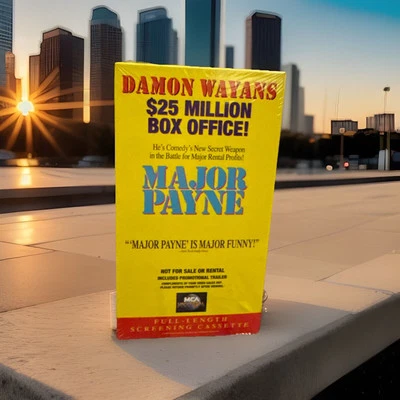 Major Payne VHS Demo Promo Screener Tested Damon Wayans - Image 1 of 4