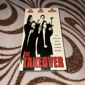 The Takeover (1994) VHS Action Billy Drago John Savage Nick Mancuso Screener - Picture 1 of 9