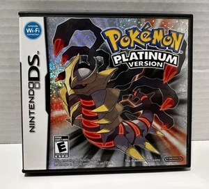 Pokémon Platinum Version (Nintendo DS, 2009) W/ Manual, Authentic + Tested - Picture 1 of 15