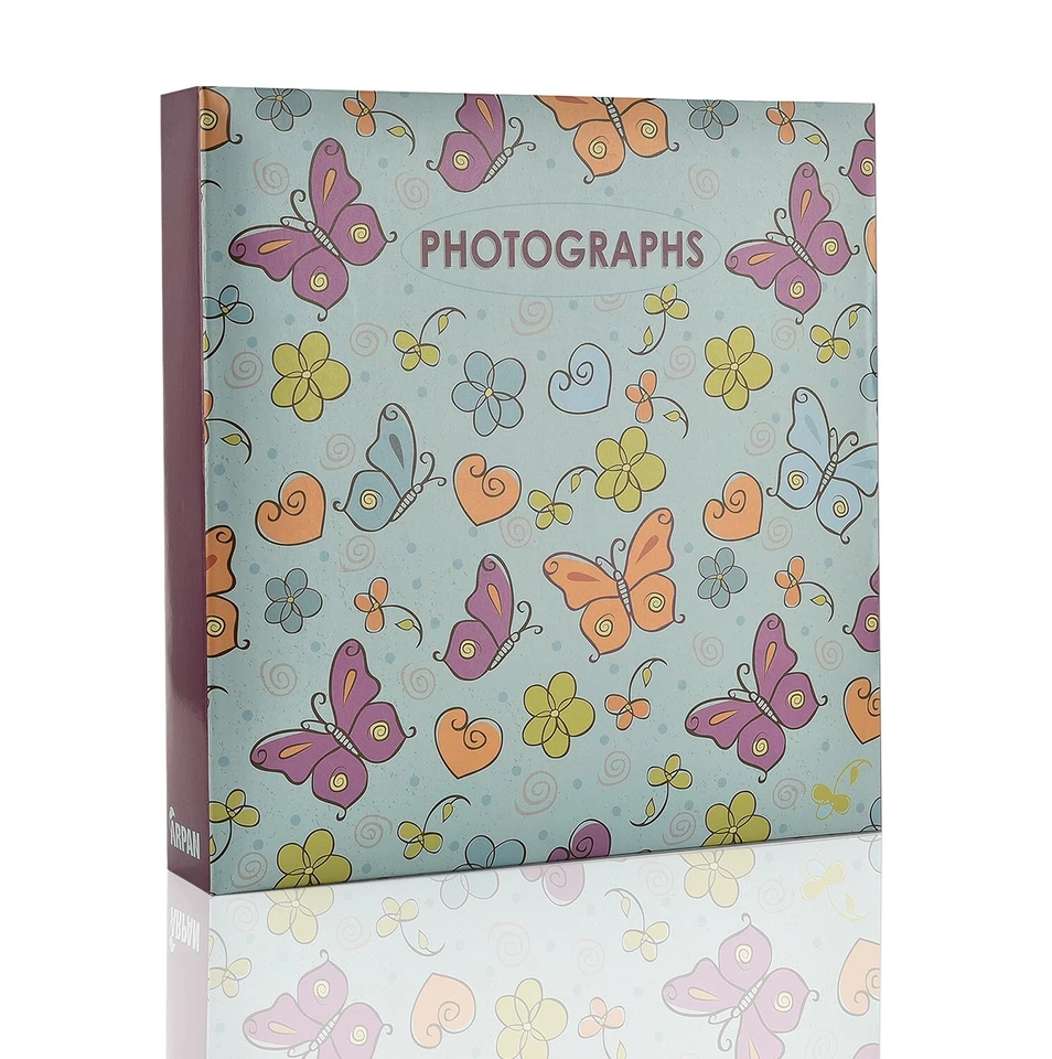 Large Slip In Pockets 3-Ring Binder Photo Album Holds 500 6x4" / 15*10cm Photos - Image 1 of 4
