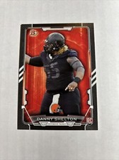 2015 Bowman Black Danny Shelton Rookie Cleveland Browns #12