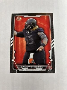 2015 Bowman Black Danny Shelton Rookie Cleveland Browns #12 - Picture 1 of 2