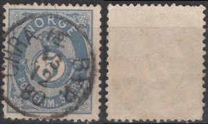 1149 Noruega 1879-82, NK 35, canc. Chra. Byp. 13/12 80, MI 24 II. - Imagen 1 de 1