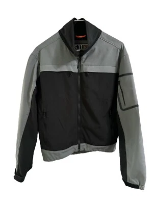 5.11 Tactical Series Size Small Black And Gray RN 109614 Zip Front Men's Jacket - Image 1 of 4