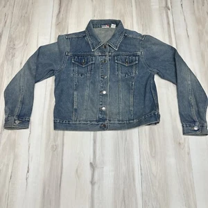 Arizona Jean Co. Denim Jacket Womens Large Trucker Style RN 93677 - Picture 1 of 10