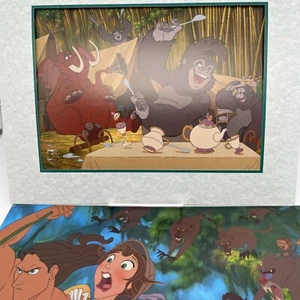 Litografía Disney Store Tarzán Edición Limitada - Sobre Decorado De Colección 1999 - Imagen 1 de 10