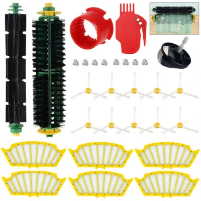 For iRobot Roomba 500 510 530 535 540 570 550 560 Series Filters Brush Kit Parts - Image 1 of 4