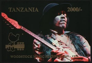 Tanzania 1995 - Mi-Nr. Bloque 276 ** - MNH - Jimi Hendrix - Imagen 1 de 1