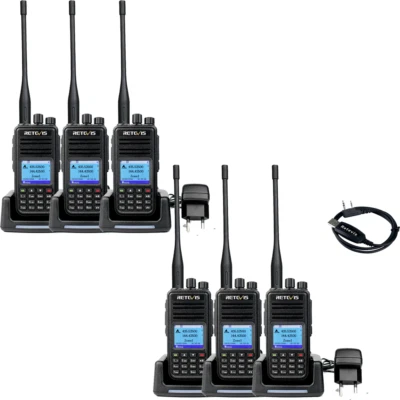 DMR GPS Amateurfunkgeräte Band Retevis RT3S Walkie Talkie Digitale TDMA VOX - Bild 1 von 4