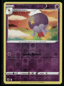 Pokemon SWSH10: Astral Radiance #064/189 Drifblim Reverse Holo Uncommon, NM - Picture 1 of 2
