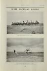 1903 Print Algerian Riders Arab Chiefs Camels Warriors Crossing Desert