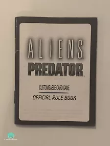 AvP - Official Rule Book - Premiere - Alien Vs Predator CCG - Picture 1 of 1