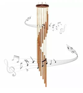 Wind Chimes Large 36" 18 Aluminum Alloy Tubes Garden Outdoor - Picture 1 of 5
