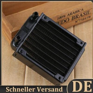 80mm Aluminium Wasserkühlung Kühler Computer PC Wasserkühlungssystem Teil DE - Bild 1 von 10