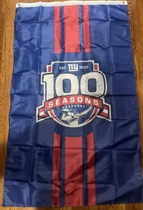 New York Giants Fan Fest 100 Seasons Flag (limited to 10,000) - Picture 1 of 1