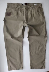 NWOT Wrangler Riggs RIPSTOP Carpenter Pants Men Size 42 x 30  3W020BR Brown  - Picture 1 of 5
