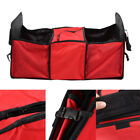 Red Multifunction Folding Car Insulated Cooler Storage Bag Organizer Container