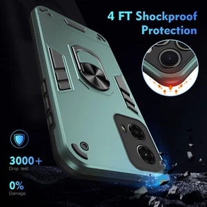 Shockproof Magnetic Phone Case Cover For Motorola Moto G 5G 2024 2023 EDEG50 G60 - Picture 1 of 8