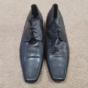 Vero Cuoio Italian Leather Size 44 Dress Shoes Made in Italy US Size 11....(WW) - Picture 1 of 7