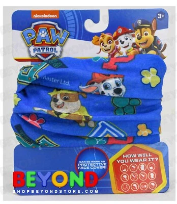 Disney Kids Face Masks Bandana Neck Gaiter Scarf Face Cover Children Age 3+ - Image 1 of 2