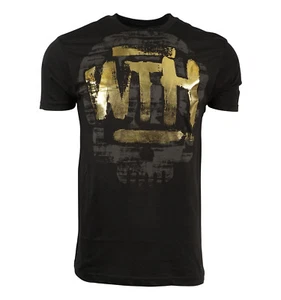 Abbey Dawn What the Hell Black Gold Men T Shirt - Picture 1 of 2