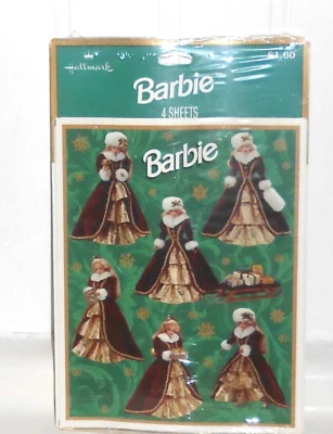 PEGATINAS VINTAGE 1996 SELLO DE VACACIONES BARBIE Foto 1 de 2