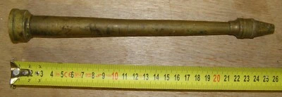 C1T2- ancienne lance arrosage laiton jardin collection jardinage vieux métier - Photo 1/3