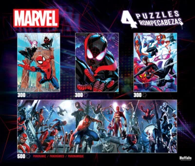 Rompecabezas Buffalo Games Marvel Spider-Verse varía pieza Foto 1 de 4