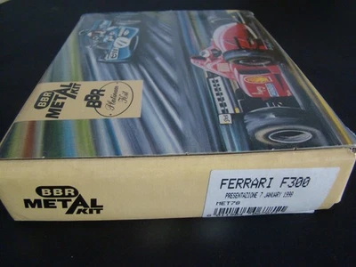 kit 1/43 BBR Ferrari F300 Présentazzione Janvier 1998 - Photo 1/4