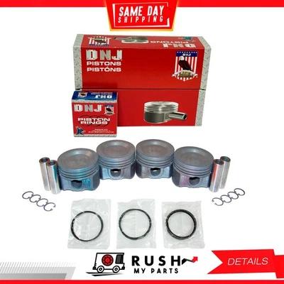 93-95 活塞和环套件适用于大众 Cabrio 2.0L L4 SOHC 8v DNJ PRK803 — 第 1/4 张图片