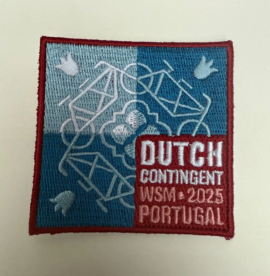 16th World Scout Moot 2025 DUTCH Contingent patch - Image 1 of 1