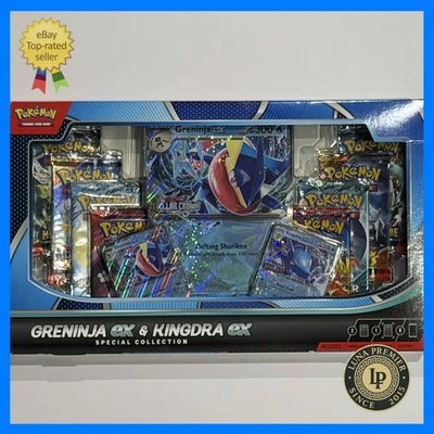 Pokemon Trading Card Game Greninja ex and Kingdra ex Special Collection Box - Image 1 of 2