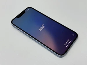 Apple iPhone 14 Azul 256 GB Desbloqueado - Teléfono de la UE - Parte posterior agrietada - Frente rayado - Imagen 1 de 8