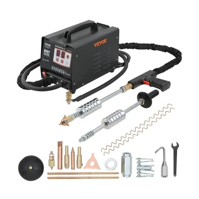 Extractor de abolladuras soldador por puntos VEVOR 110V, kit de reparación de abolladuras soldador de pernos 3000W, 7 modos... Foto 1 de 4