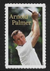 US Scott #5455, Single 2020 Arnold Palmer VF MNH - Picture 1 of 1