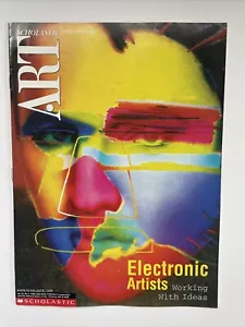 Scholastic Art Magazine Electronic Artists April2002 Mint Rare - Imagen 1 de 6