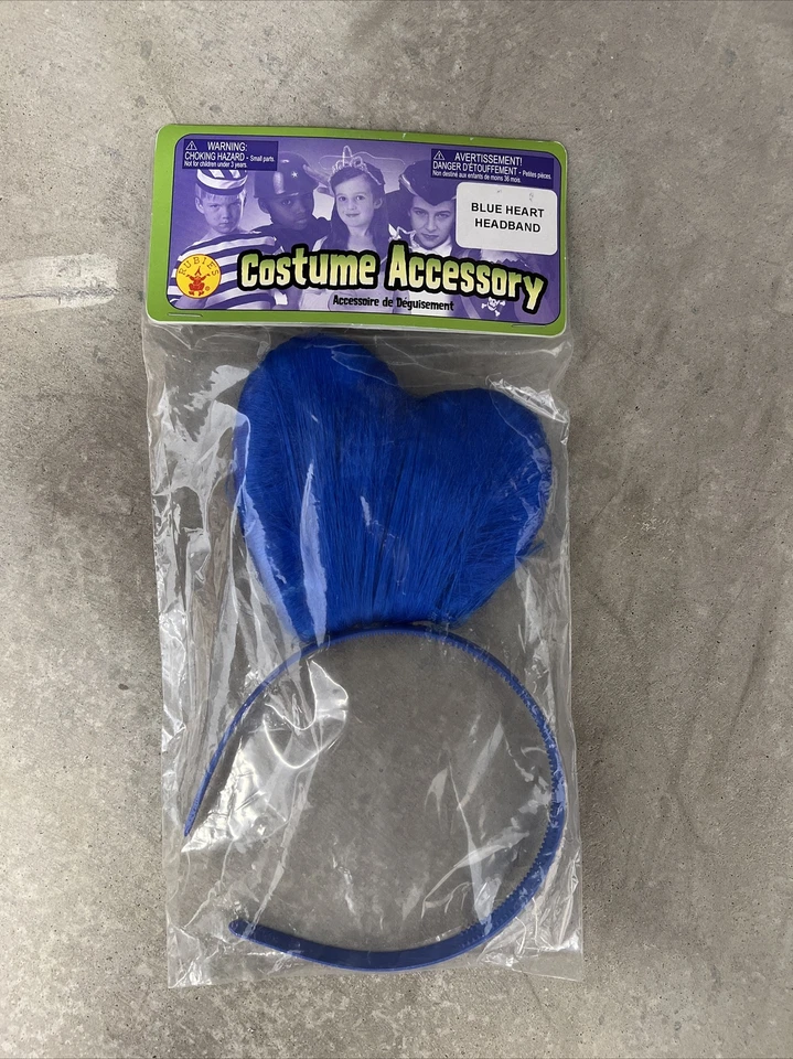 California Gurl Deluxe Costume Katy Perry Blue Heart Headband - Image 1 of 1