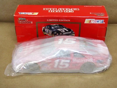1992 Racing Champions NASCAR #15 Motorcraft Geoff Bodine 1:24 Locking Coin Bank - Image 1 of 4