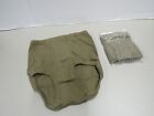 2 PAIRS Genuine Dutch Military GI Underwear Briefs Ribbed Mens Medium NOS 