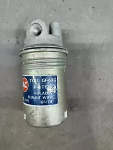NOS GM 1987 Chevy Corvette Fuel Filter Housing In Line Gas 5.7L V8 AC Delco GF62 - Picture 1 of 11