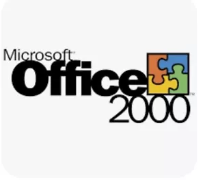 Microsoft Office 2000 mit Code Key & SP3 Windows 10 Word Excel Software App - Bild 1 von 1