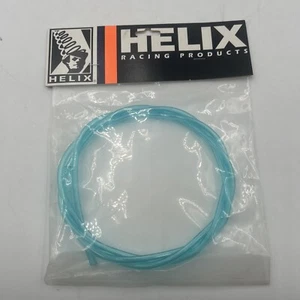 Helix 5' Feet 1/8" ID X 1/4" OD Blue Fuel Line Vent Transparent Motorcycle ATV - Picture 1 of 3
