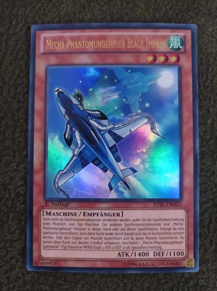Yu Gi Oh - Mecha Phantom Beast Blue Impala - JOTL-DE023 - Ultra Rare - 1stEd NM - Image 1 of 1