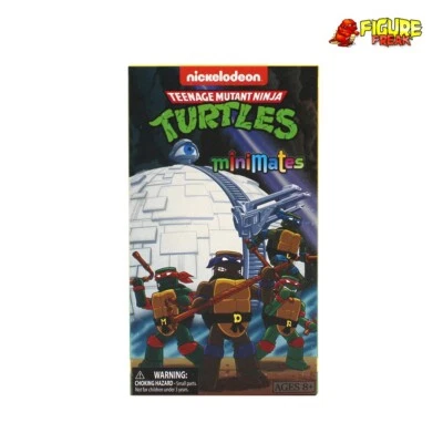 TMNT Teenage Mutant Ninja Turtles Minimates PX Exclusivo Retro VHS Caja Set Foto 1 de 4