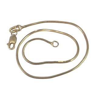 10K Gelbgold Box Kette 8 Zoll Armband - Bild 1 von 5