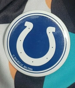 Indianapolis Colts Horseshoe Button/Pin - Picture 1 of 3
