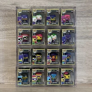Funko Bitty Pop DC Blacklight SDCC 4000 Pc Complete Full Set With Mystery Chases - Picture 1 of 2