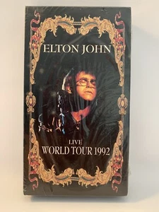 Elton John Live World Tour Barcelona July 21st 1992 VHS Sealed - Picture 1 of 7