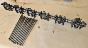 FORD 200 ADJUSTABLE ROCKER ARM ASSEMBLY & PUSH RODS 1960s FORD 170 6 CYL I6 - Picture 1 of 11